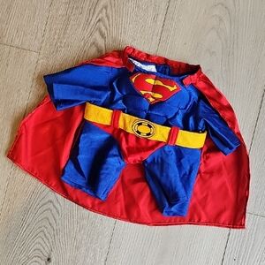 Build A Bear Superman Costume With Red Cape